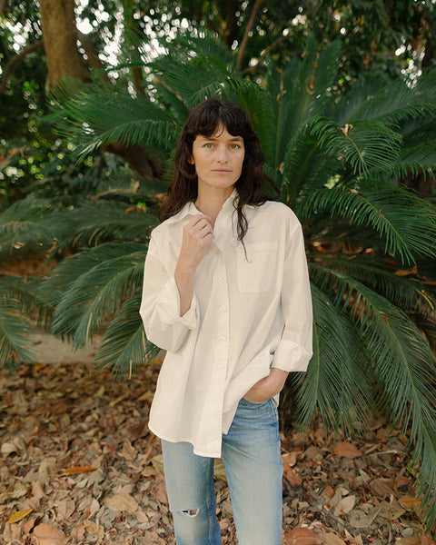 The Big Shirt White