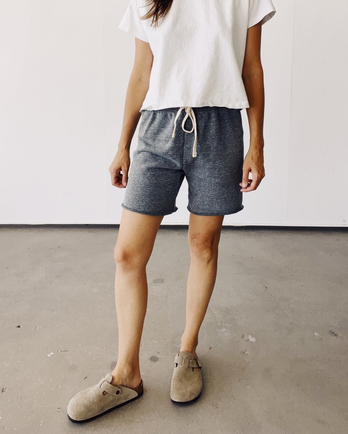 The Sweat Shorts P.E. Grey