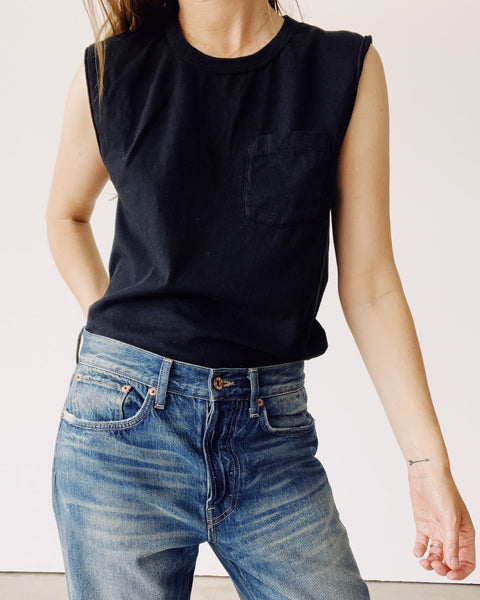The Muscle Tee Black