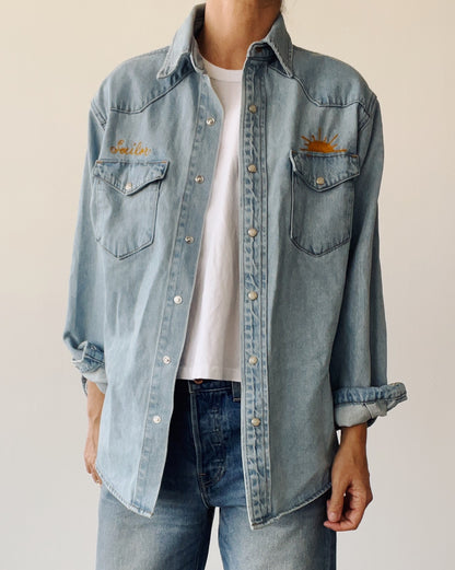 The Western Shirt Clark Wash