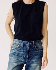 The Muscle Tee Black