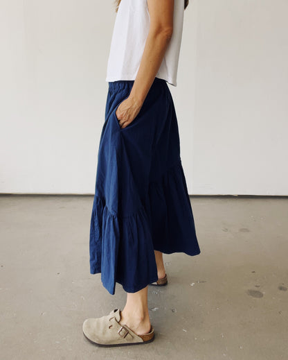 The Ranch Skirt Navy