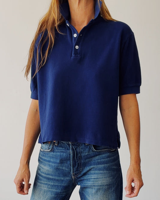 The Boxy Polo Midnight