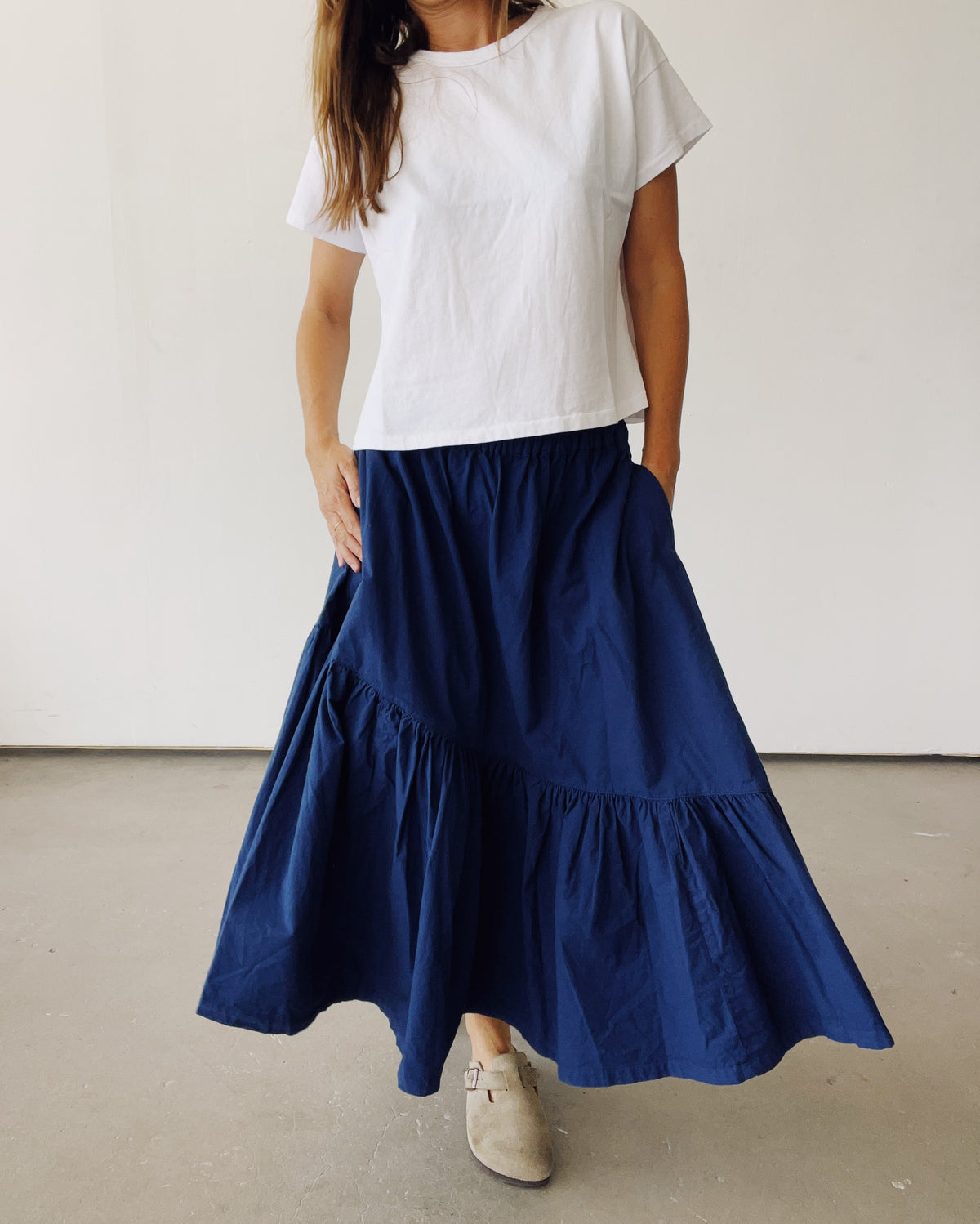 The Ranch Skirt Navy