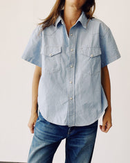 The S/S Western Shirt Chambray