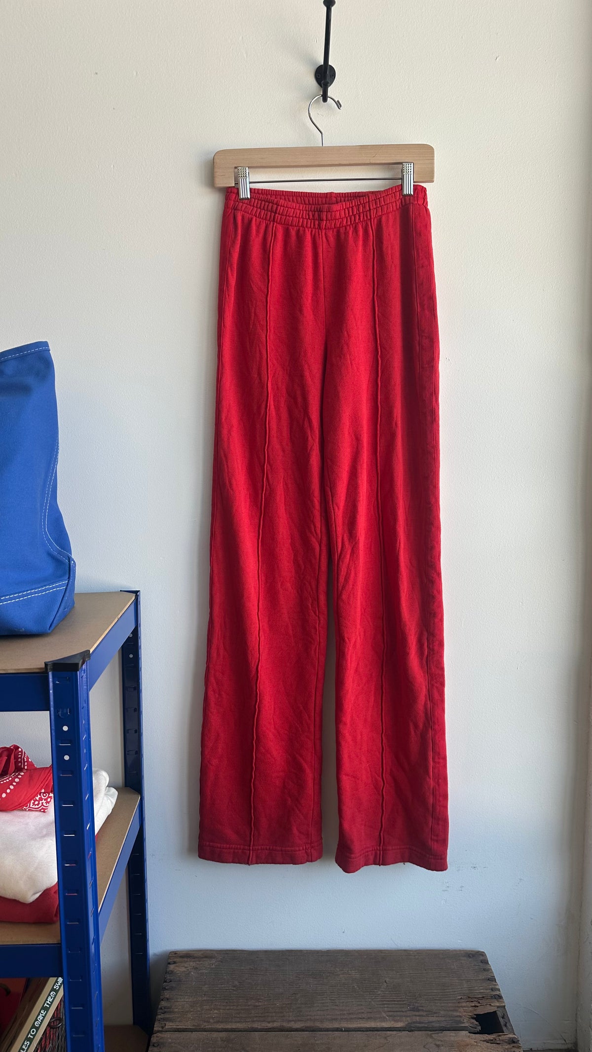 SS Track Pant Red