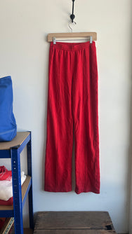 SS Track Pant Red