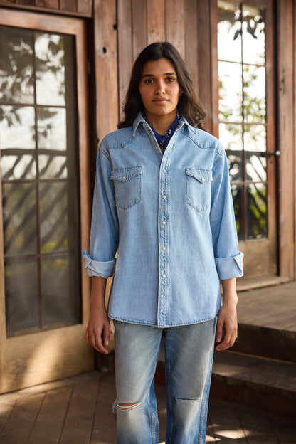 The Western Shirt Clark Wash