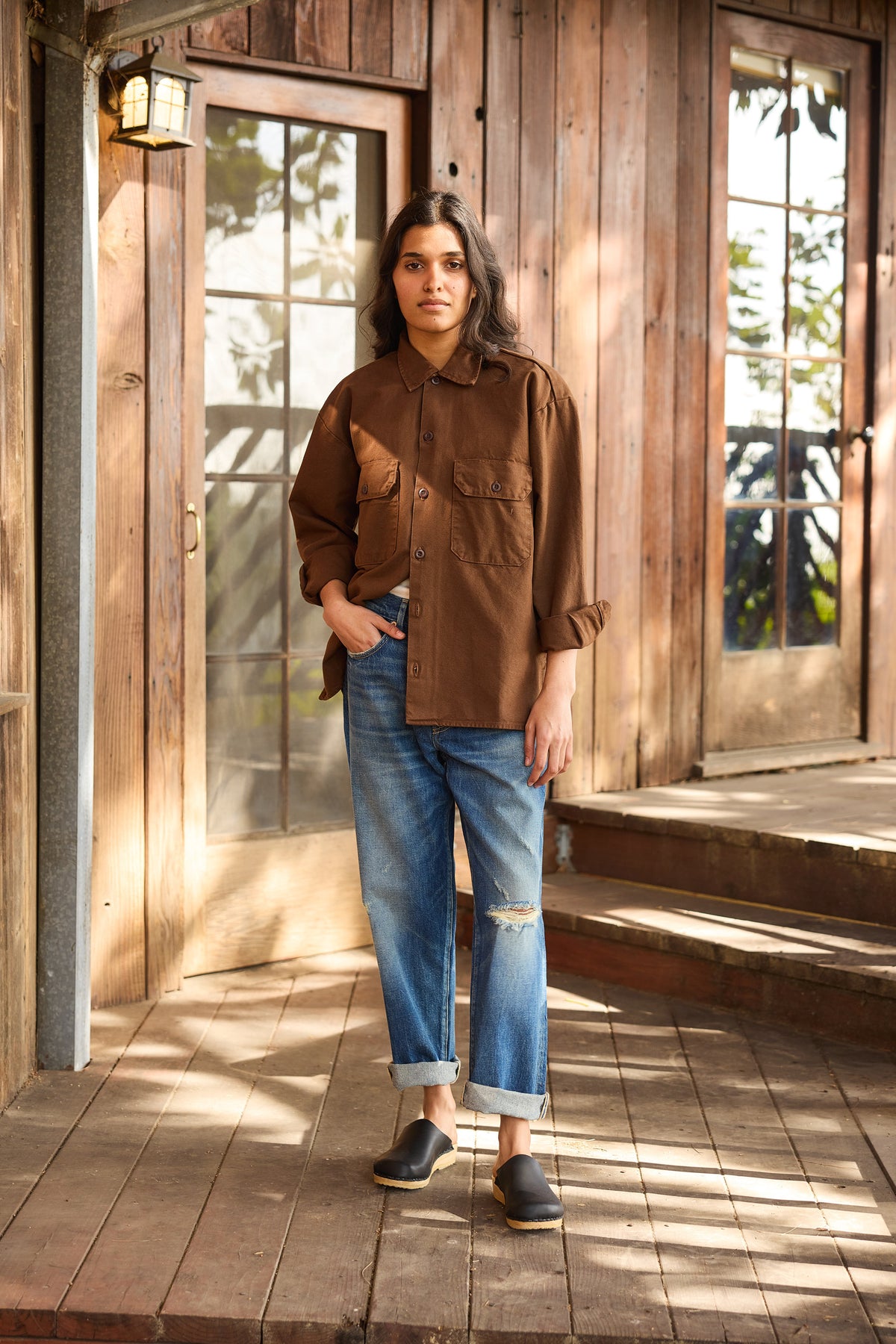 The Work Shirt Brown