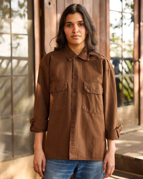 The Work Shirt Brown