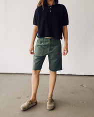 The Boxy Polo Black