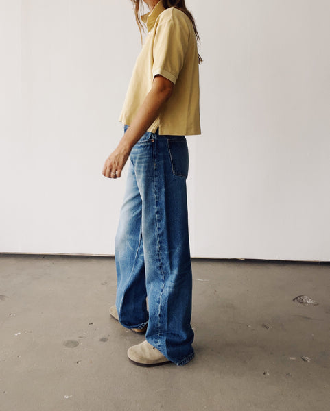 The Boxy Polo Sand