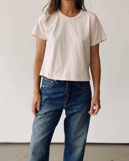 The Boxy Tee Light Pink