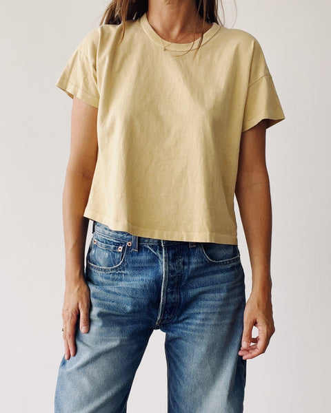 The Boxy Tee Sand