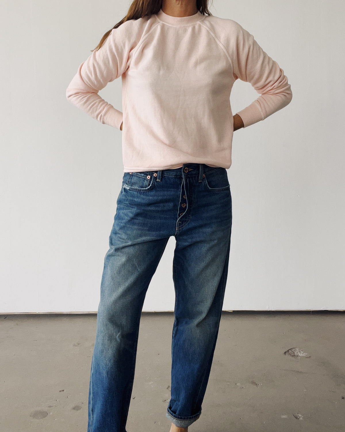 The Sweatshirt Light Pink
