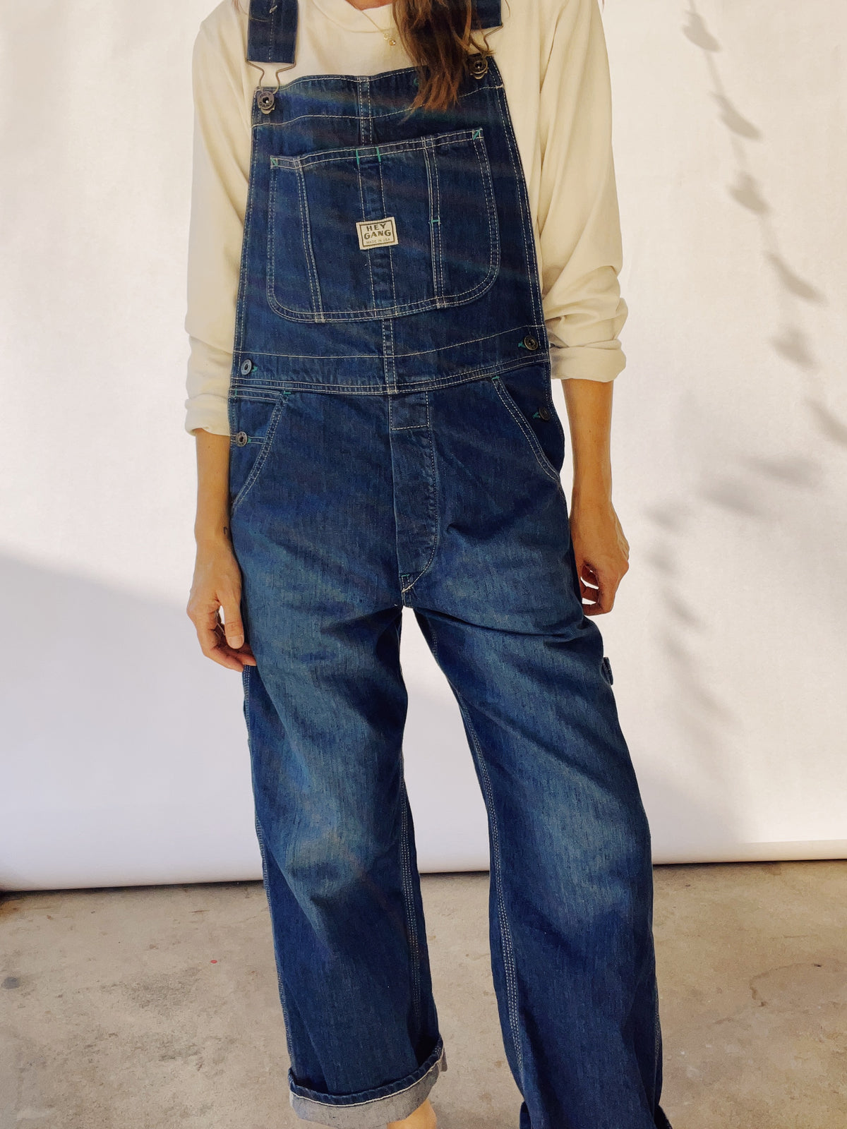 SS The Miner Overalls Denim